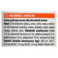 Krmivo pre mačky Animonda Adult Kurča Teľacie mäso 400 g