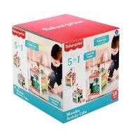 Drevená kocka aktivity Fisher Price 5v1