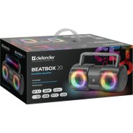 Prenosný reproduktor s Bluetooth Defender BEATBOX 20 Čierna