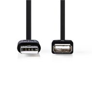 Nedis CCGT60010BK30 kábel USB 2.0 A samec – USB A samica 3,0 M čierny