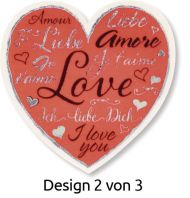 Avery AV-56813 Deco nálepka Box Hearts 3 Designs