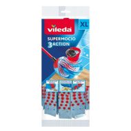 Mop Vileda 3Action Velour XL Modrá Červená