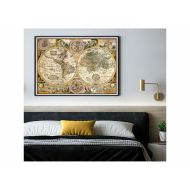 Puzzle Clementoni Old Map 33531.2 188 x 84 cm 3000 Kusy