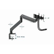 Držiak monitoru GEMBIRD MA-DA3-03 17" 27"