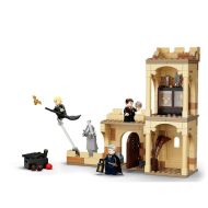 Stavebná hra Lego HOGWART: PRIMERA LECCION DE VUELO Čierna