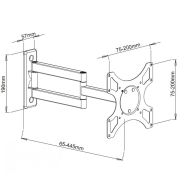 Držiak na televíziu Techly ICA-LCD 2903 19" 37" 25 kg