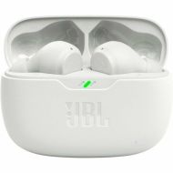 Slúchadlá s Bluetooth JBL WAVE BEAM WHITE Biela