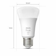 Smart Žiarovka Philips 8719514319028 Biela F 60 W 9 W E27 800 lm (2700 K) (2 kusov)