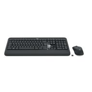 Klávesnica a bezdrôtová myš Logitech MK540 Francúzština Čierna Čierna/Biela AZERTY