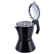 Moka Kanvica Feel Maestro MR-1667-6 Čierna Aluminium 300 ml 6 Šálky