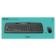 Klávesnica a myš Logitech Wireless Combo MK330 Čierna Qwerty US