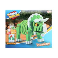 Toi-toys Craft puzzle Tricera Junior 25,8 cm Zelená 59-dielna