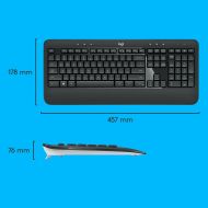 Klávesnica a myš Logitech 920-008685 Čierna Qwerty US