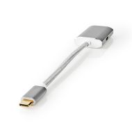 Nedis CCTB64680AL02 USB adaptér USB 3.2 Gen 1 USB Type-C™ samec HDMI™ konektor 0,20 M okrúhly pozlát