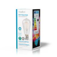 Nedis WIFILF10WTST64 Wi-Fi Smart LED žiarovka E27 St64 5 W 500 Lm