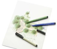 Faber Castell FC-167101 pero na kreslenie Faber-Castell Pitt umelecké pero 4-dielne puzdro na ceruzk