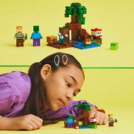 Playset Lego Minecraft 21240 Adventures in the Marais Viacfarebná 65 Kusy