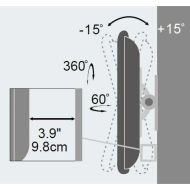 Držiak na televíziu Techly ICA-LCD 201WH 13" 30" 23 kg