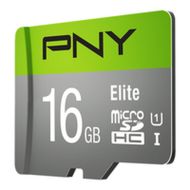 Pamäťová karta Micro SD s adaptérom PNY P-SDU16GU185GW-GE Elite C10 16 GB