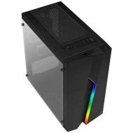 Počítačová skriňa ATX v prevedení midi-tower Aerocool Bolt Mini RGB Čierna Viacfarebná