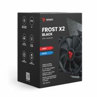 CPU ventilátor Savio FROST BLACK X2