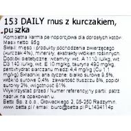 Krmivo pre mačky Almo Nature Nature Daily Kurča 85 g