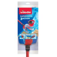 Náhradná náplň Vileda 3Action Velour XL Mop Polyamid Polyester Celulóza (1 kusov)