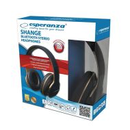 Bluetooth slúchadlá s mikrofónom Esperanza EH220 Čierna