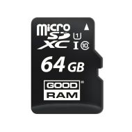 Pamäťová karta Micro SD s adaptérom GoodRam M1AA-0640R12 64 GB UHS-I Trieda 10 100 Mb/s