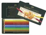 Faber Castell FC-110012 farebná ceruzka Polychromos 3,8 mm Hrúbka jadra Puzdro s 12 kusmi