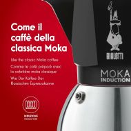 Moka Kanvica Bialetti Moka Čierna Aluminium