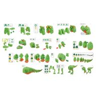 Toi-Toys Craft Puzzle Dinosaurus 25,8 cm Zelená 104-dielna