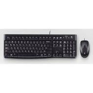 Klávesnica Logitech LGT-MK120-US Čierna Holandsky QWERTY