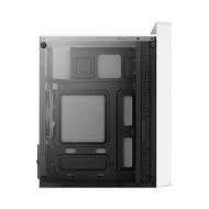 Počítačová skriňa ATX v prevedení midi-tower Aerocool PGS CS-109-G-WT-v1 FRGB Biela