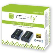 HDMI Switch Techly IDATA EXTIP-373R