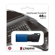 USB flash disk Kingston Exodia M Čierna 64 GB (1 kusov)