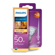 Philips LED osvetlenie stmievateľné bodové teplé biele GU5.3 50W