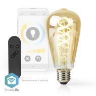 Nedis WIFILRT10ST64 Smartlife LED žiarovka Wi-Fi E27 360 Lm 4,9 W teplá až studená biela 1800 – 6500