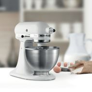 Metličkový šľahač KitchenAid 5K45SSEWH Kov Nerezová oceľ Zinok