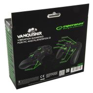 Herná konzola Esperanza Vanquisher GX550 USB 2.0 Čierna PC PlayStation 3