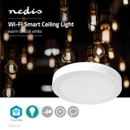 Nedis WIFILAW20WT Wi-Fi Smart stropná lampa Okrúhla ø 30 cm Teplá až studená biela 1200 Lm 18 W Tenk