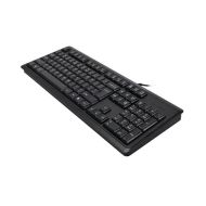 Klávesnica A4 Tech KR-92 Čierna Monochromatická Anglicky QWERTY