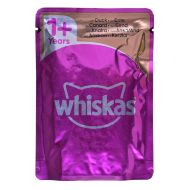 Krmivo pre mačky Whiskas Jelly Kurča Páv Kačica Vtáky 80 x 85 g