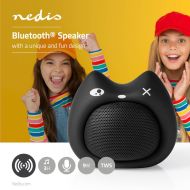 Bluetooth reproduktor Nedis SPBT4110BK Animaticks 3 hodiny prehrávania bez použitia rúk Volanie Kell