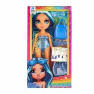 Bábika bábätko Rainbow High Swim & Style Doll - Skyler (Blue)