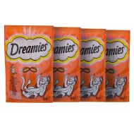 Snack for Cats Dreamies Variety 12 x 60 g Kurča Lososová Syr