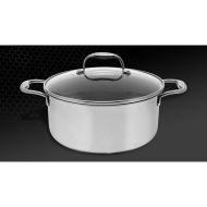 Hrniec s pokrievkou Kohersen 71104 Striebristý Nerezová oceľ Aluminium Ø 24 cm 4,9 L