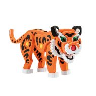 Hračky-hračky 3D puzzle Tiger Junior 31,5 cm Penová oranžová 121-dielna