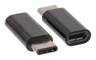 Valueline VLCP60910B USB 2.0 adaptér USB-C Samec - USB Micro-B Samec čierny