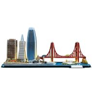 Cubic Fun 3D Puzzle City Line San Francisco + LED osvetlenie 90 kusov